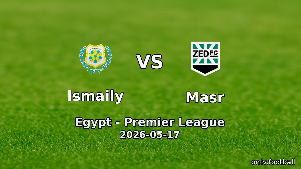 Ismaily vs Masr