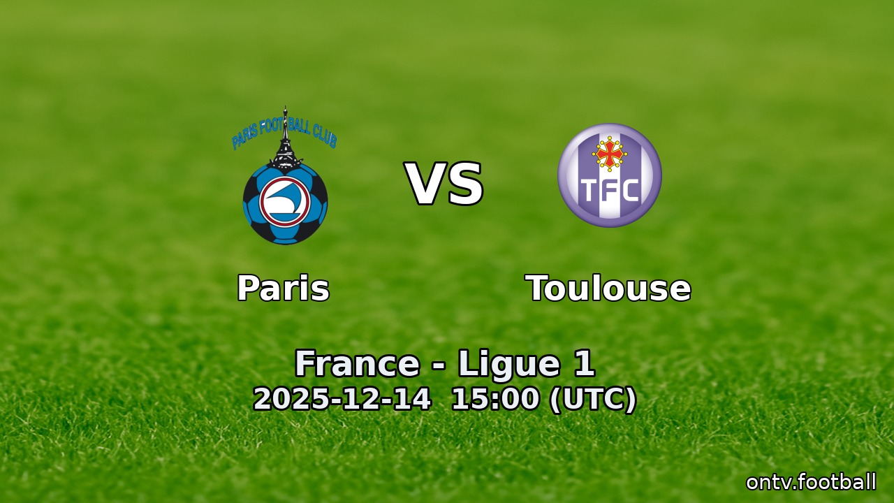 Paris vs Toulouse