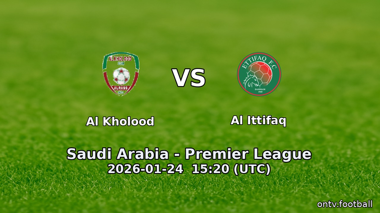 Al Kholood vs Al Ittifaq