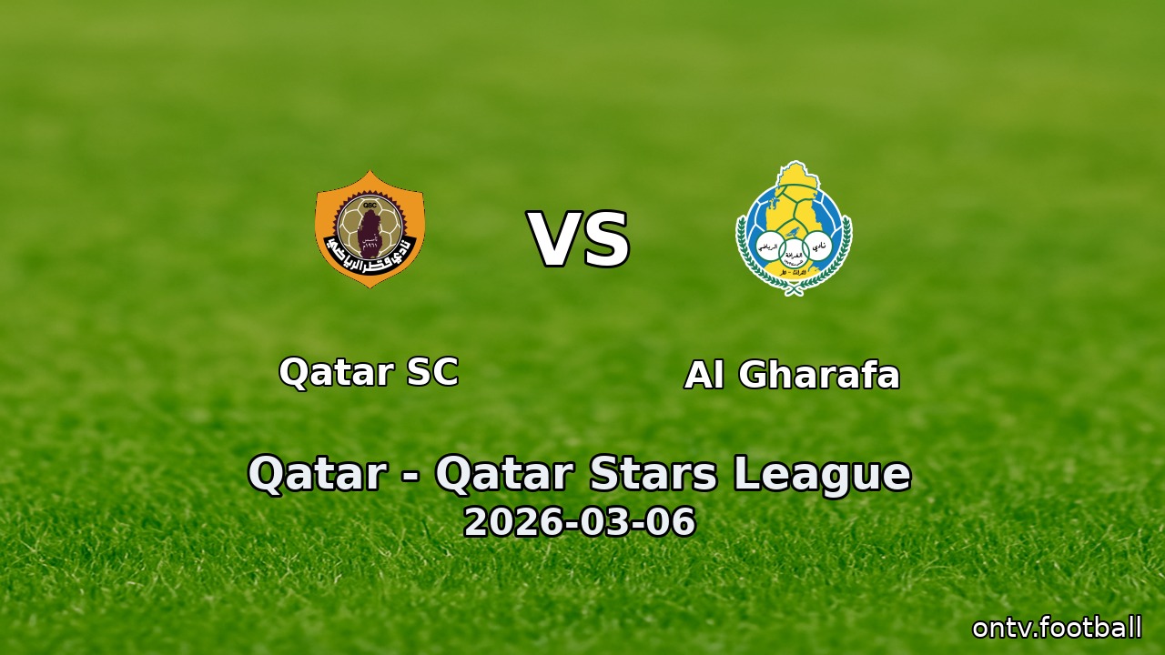 Qatar SC vs Al Gharafa
