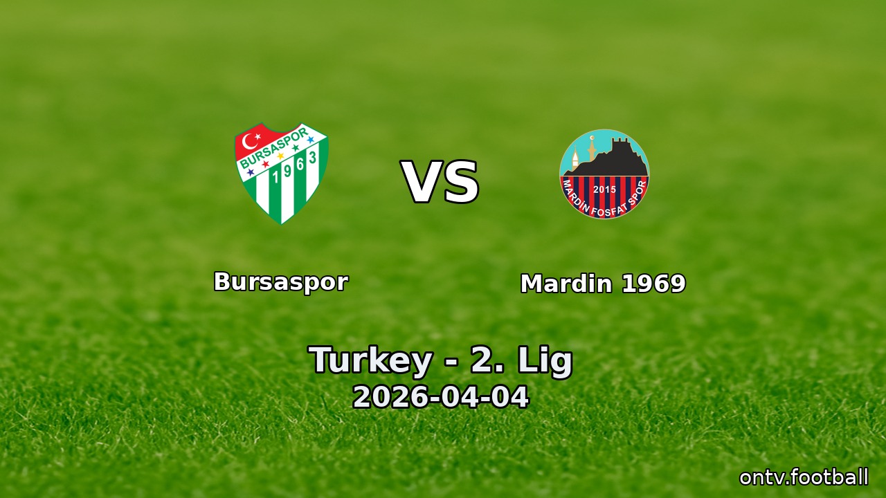 Bursaspor vs Mardin 1969