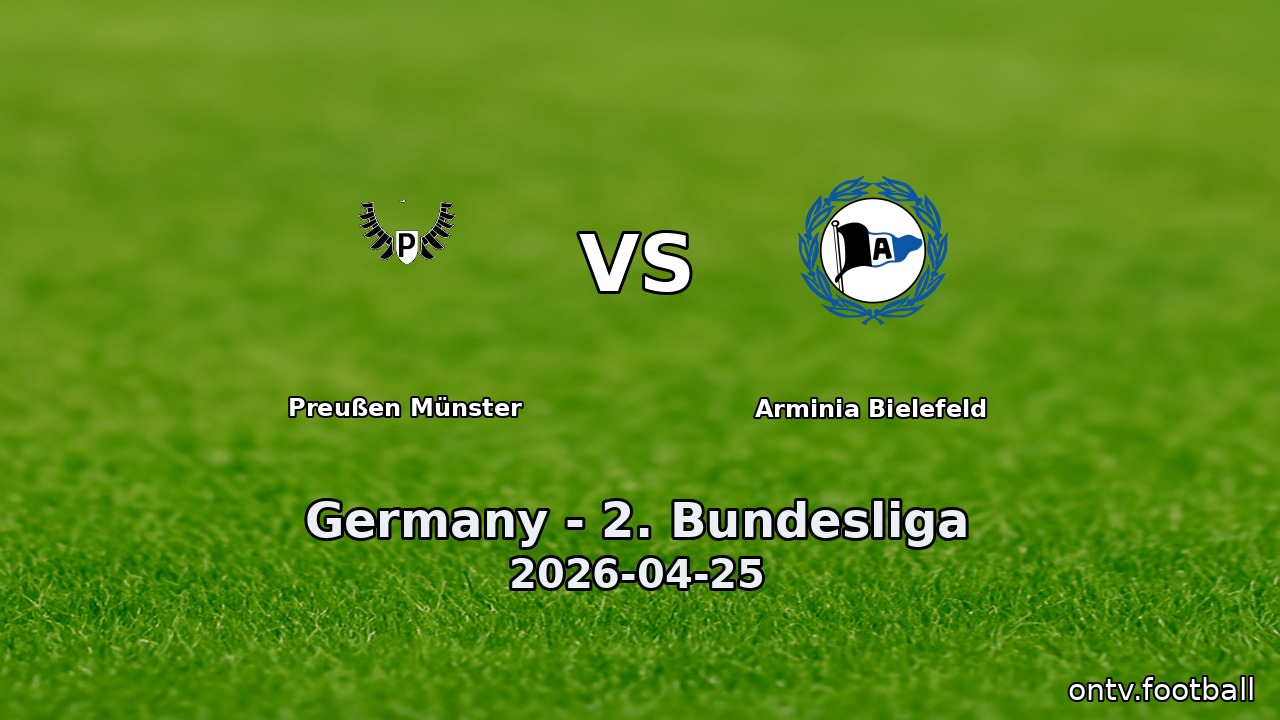 Preußen Münster vs Arminia Bielefeld