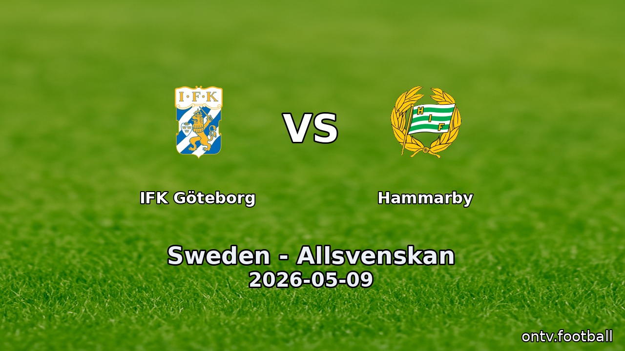IFK Göteborg vs Hammarby