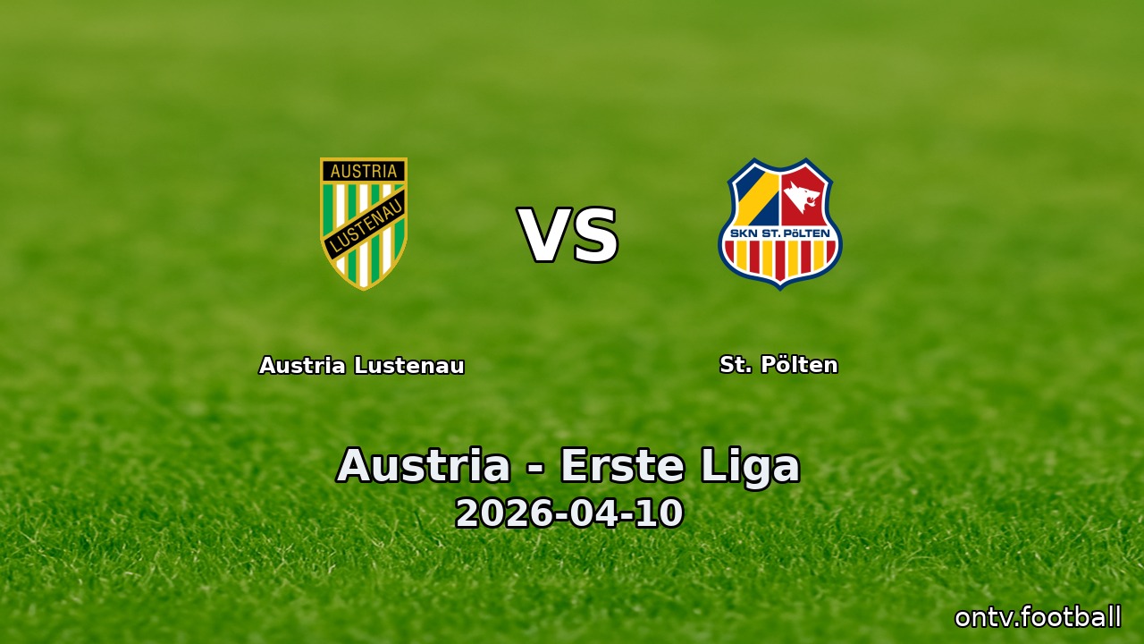 Austria Lustenau vs St. Pölten