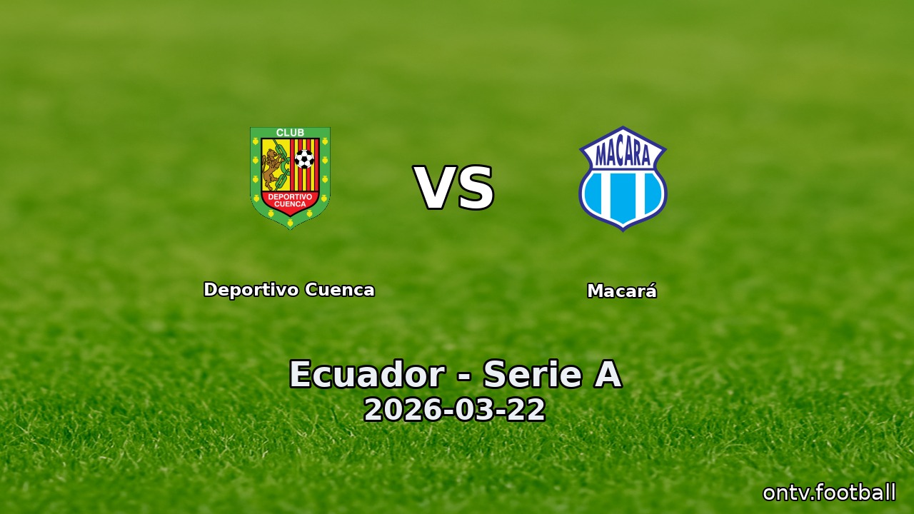 Deportivo Cuenca vs Macará
