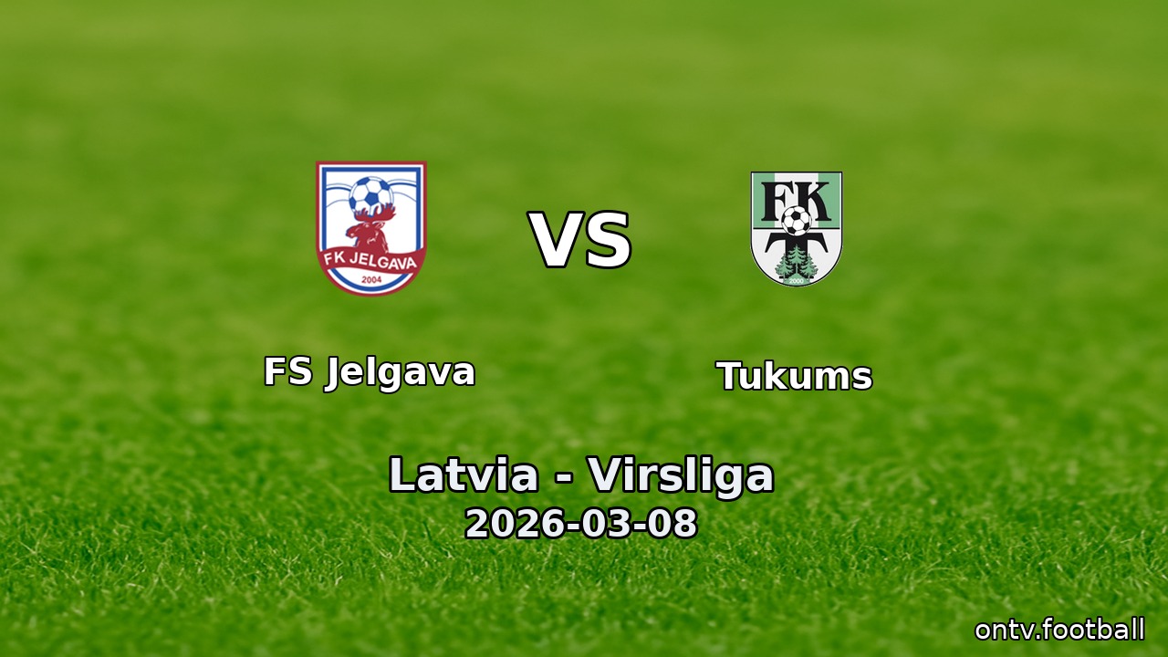 FS Jelgava vs Tukums