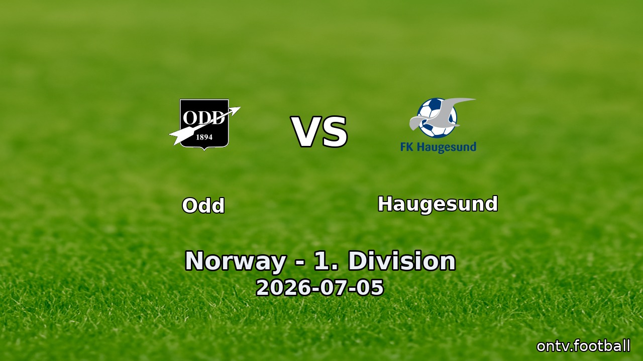 Odd vs Haugesund