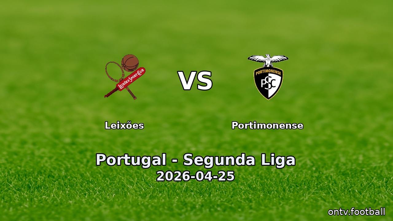 Leixões vs Portimonense