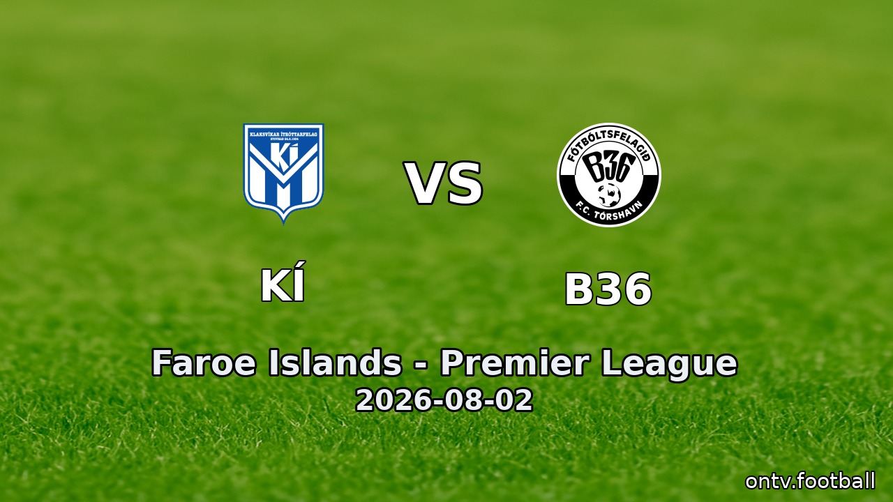 KÍ vs B36