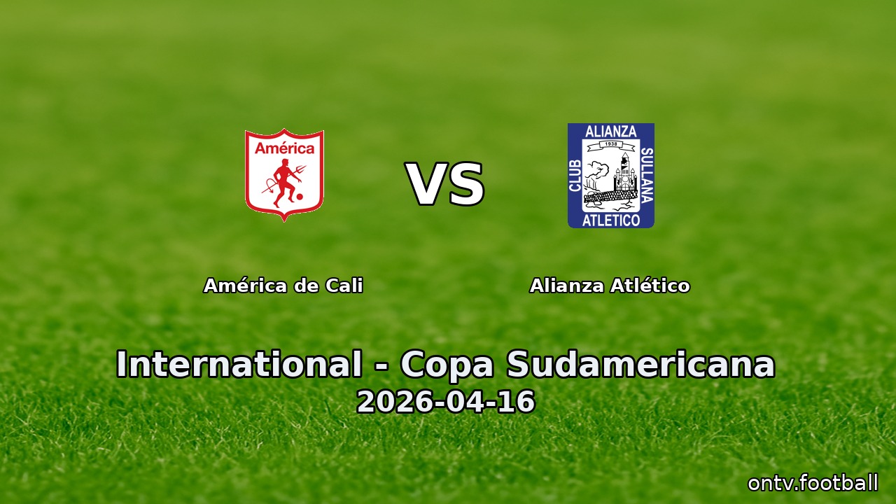 América de Cali vs Alianza Atlético