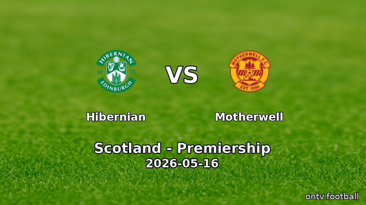 Hibernian vs Motherwell