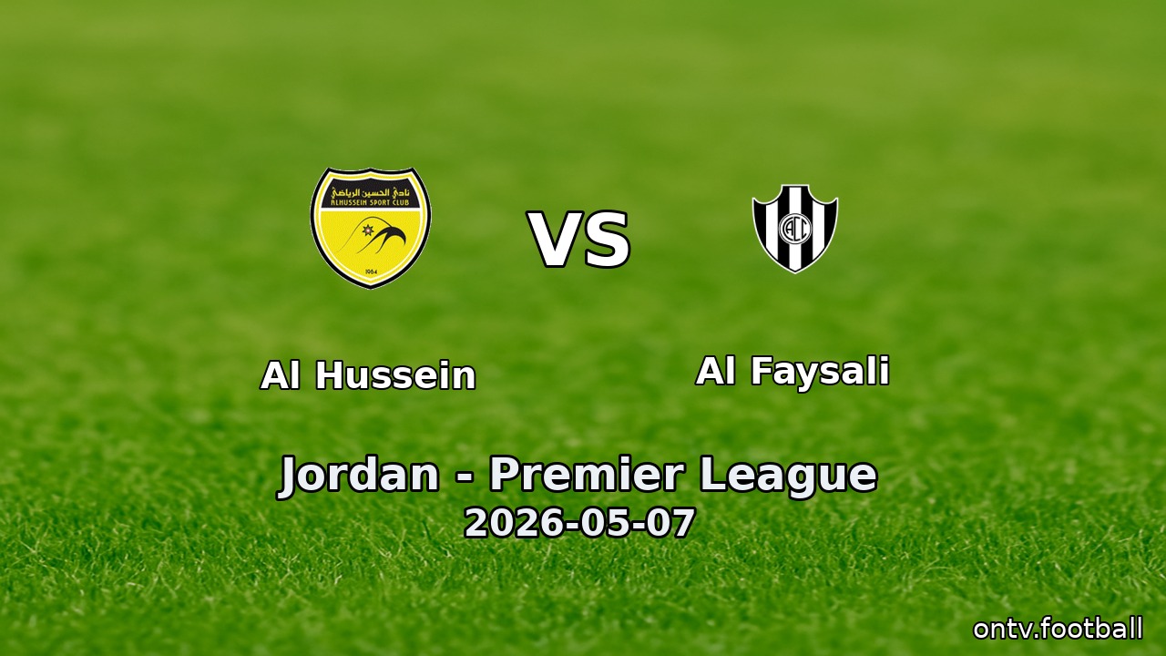 Al Hussein vs Al Faysali