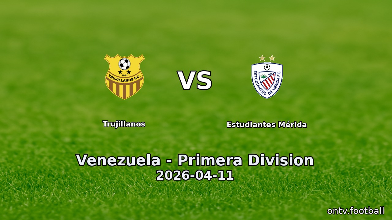 Trujillanos vs Estudiantes Mérida