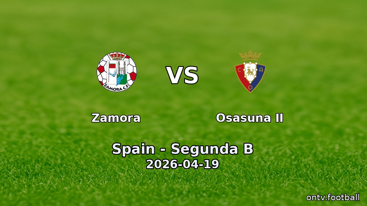 Zamora vs Osasuna II