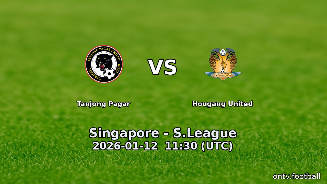 Tanjong Pagar vs Hougang United