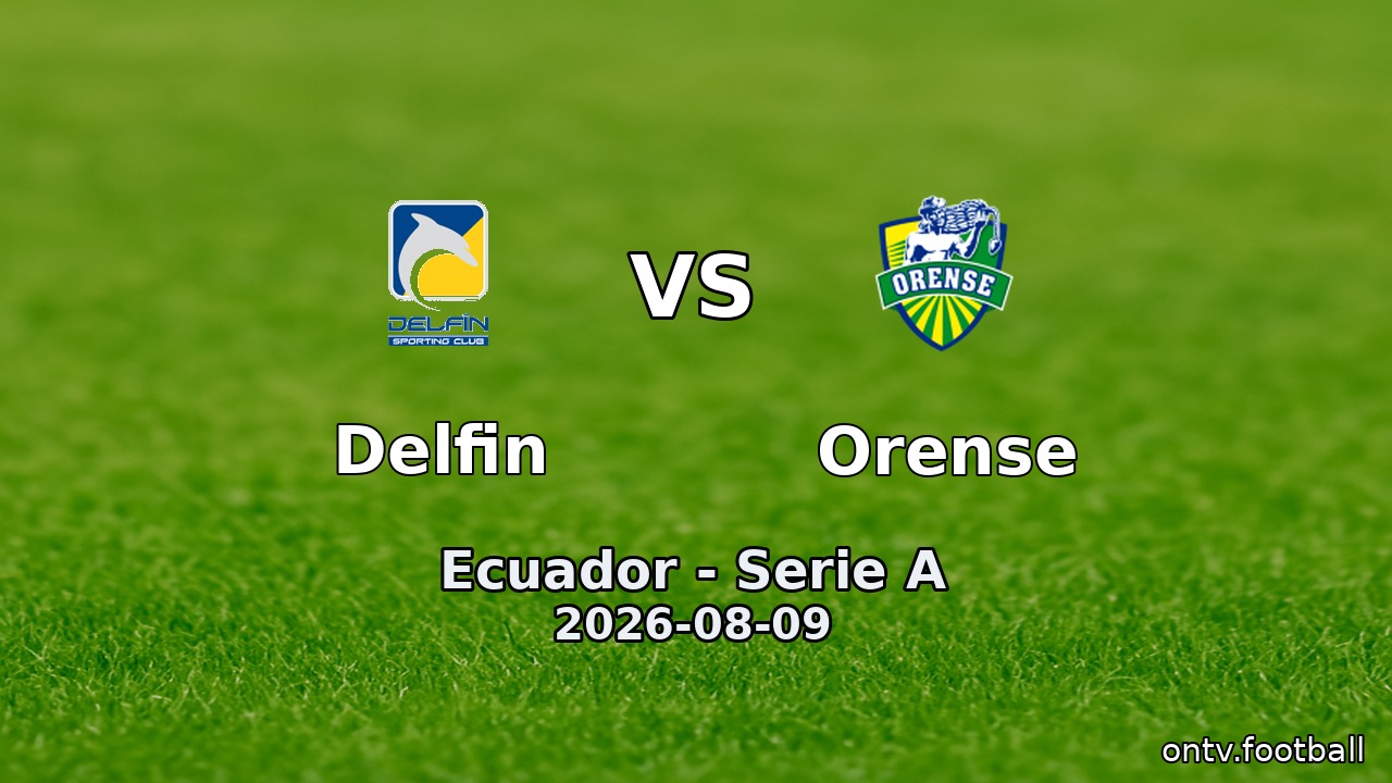 Delfin vs Orense