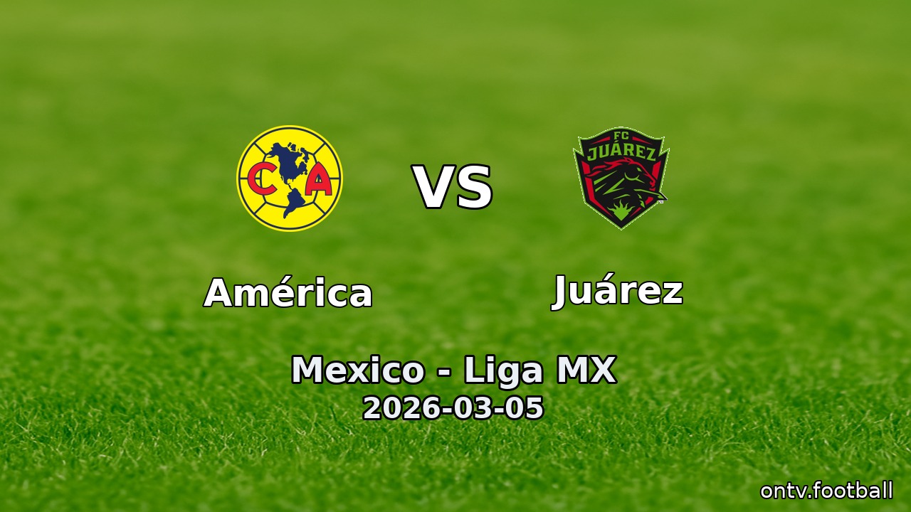 América vs Juárez