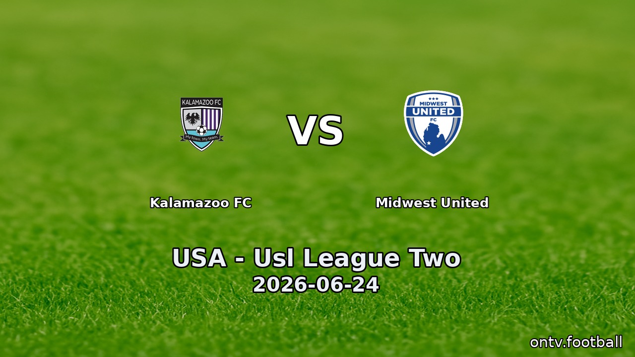 Kalamazoo FC vs Midwest United