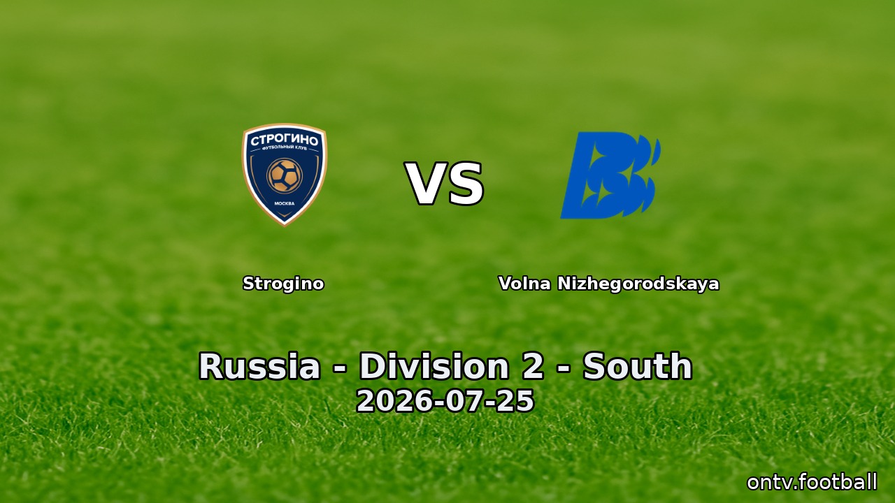 Strogino vs Volna Nizhegorodskaya