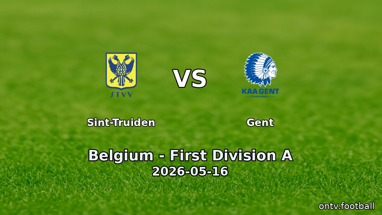 Sint-Truiden vs Gent