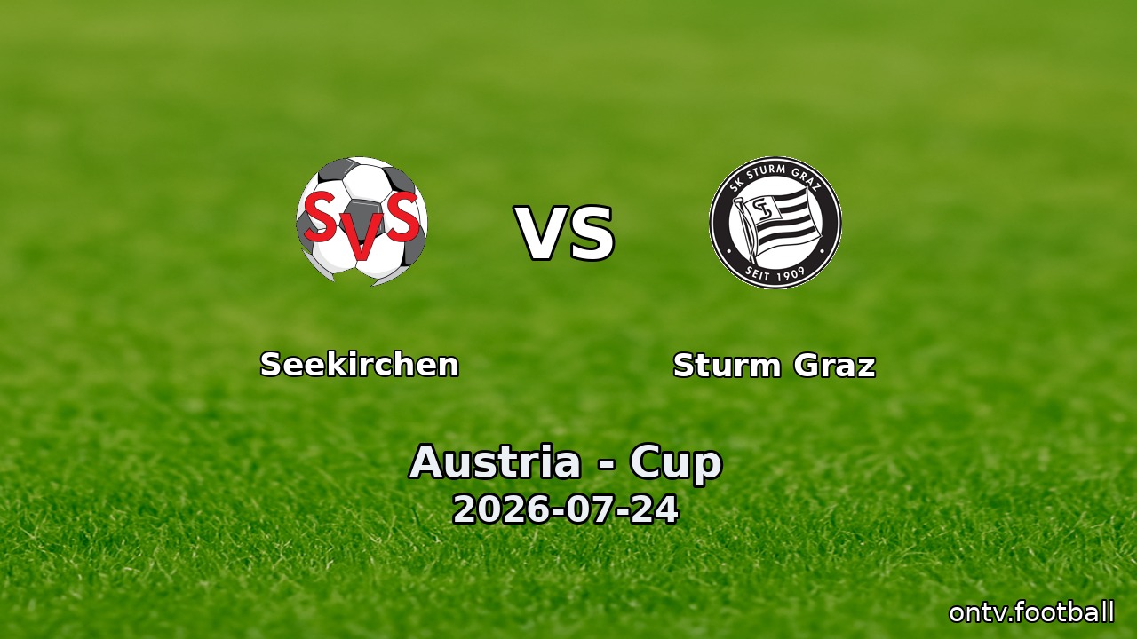 Seekirchen vs Sturm Graz