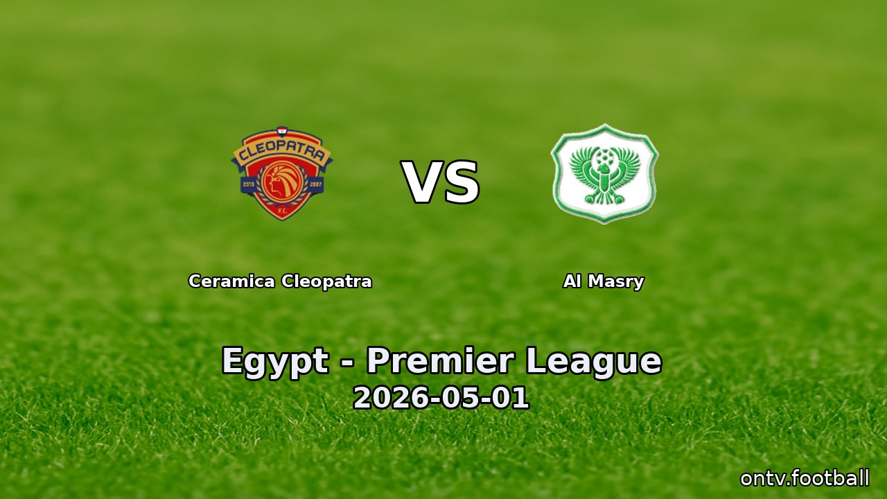 Ceramica Cleopatra vs Al Masry