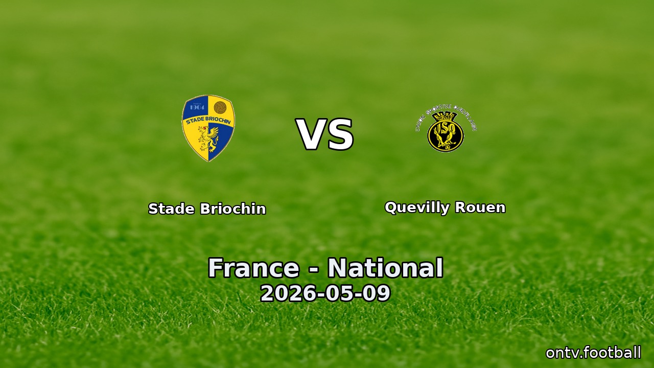 Stade Briochin vs Quevilly Rouen