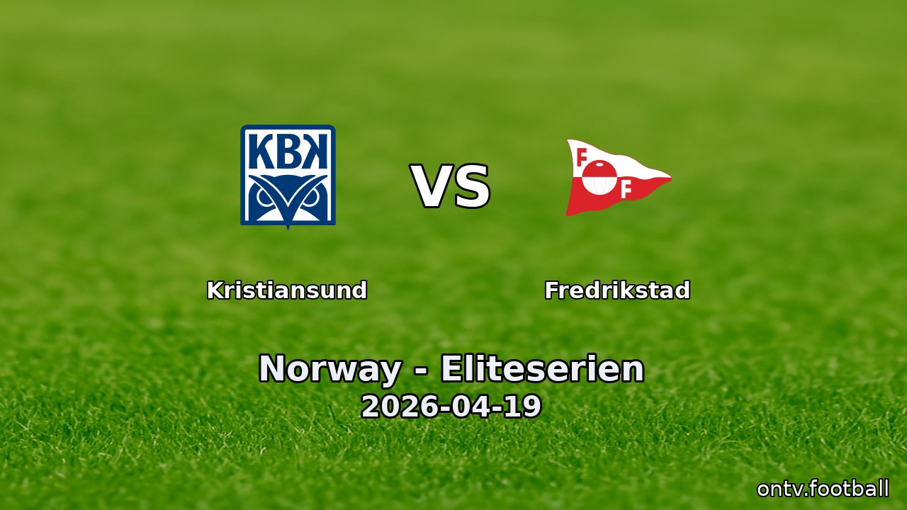 Kristiansund vs Fredrikstad
