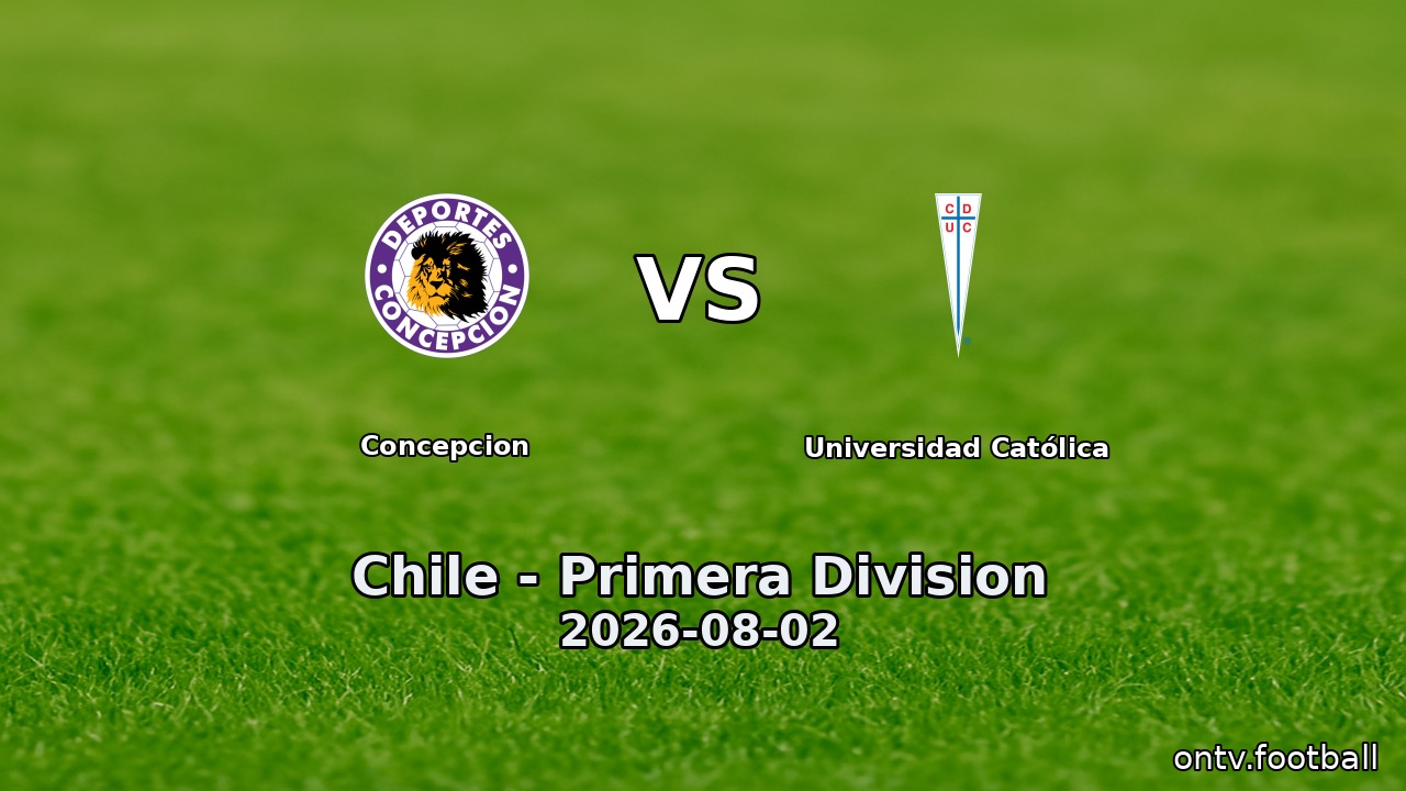 Concepcion vs Universidad Católica
