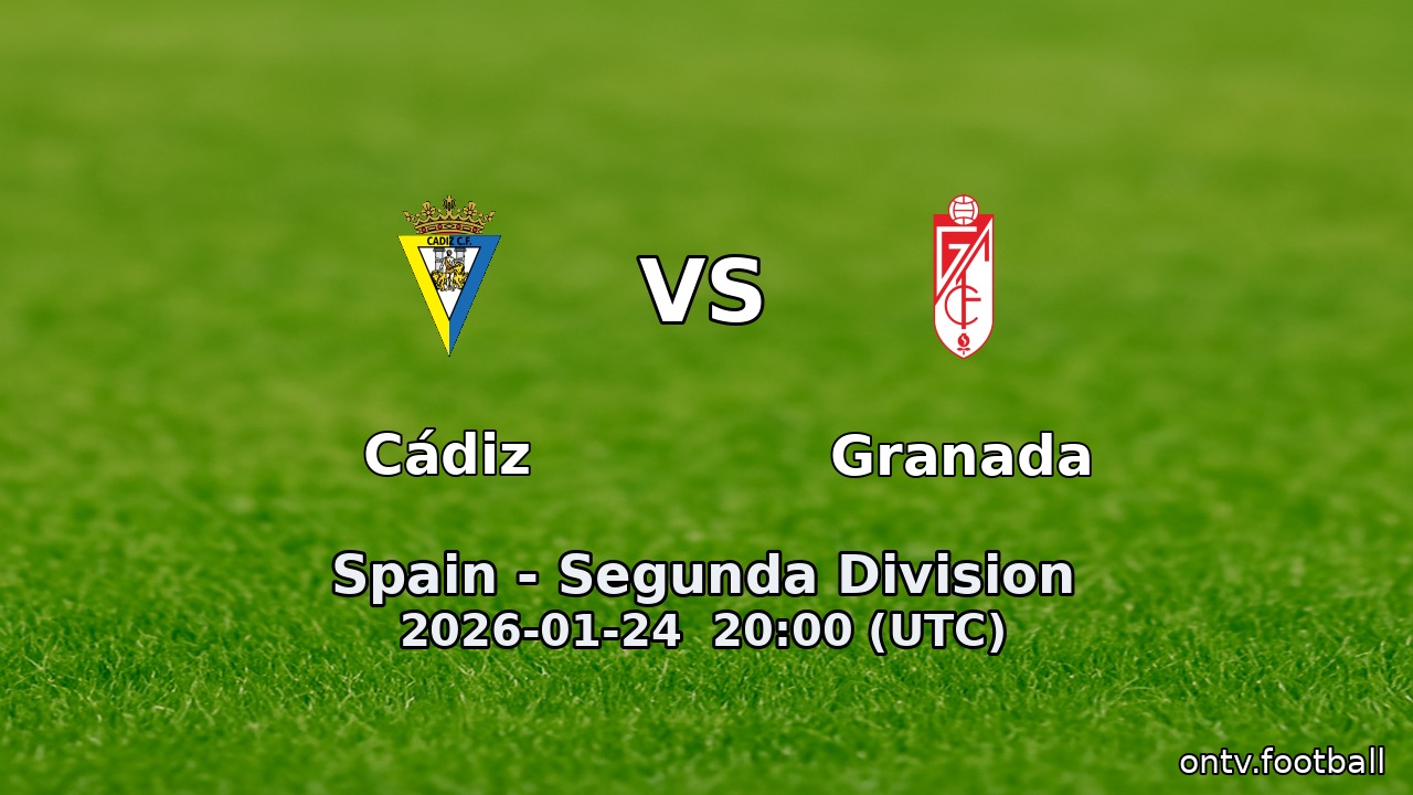 Cádiz vs Granada