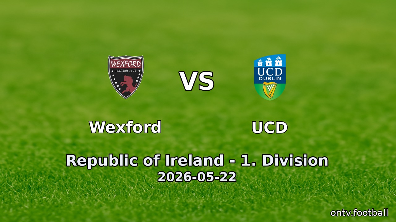 Wexford vs UCD