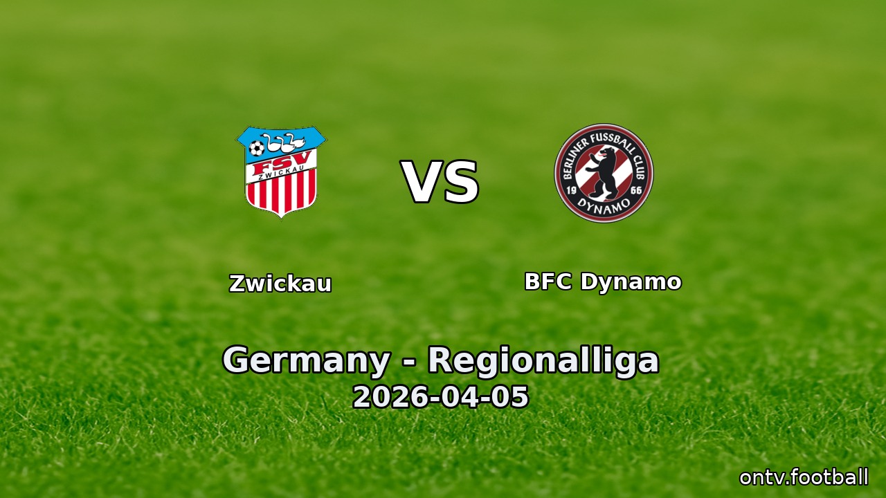 Zwickau vs BFC Dynamo
