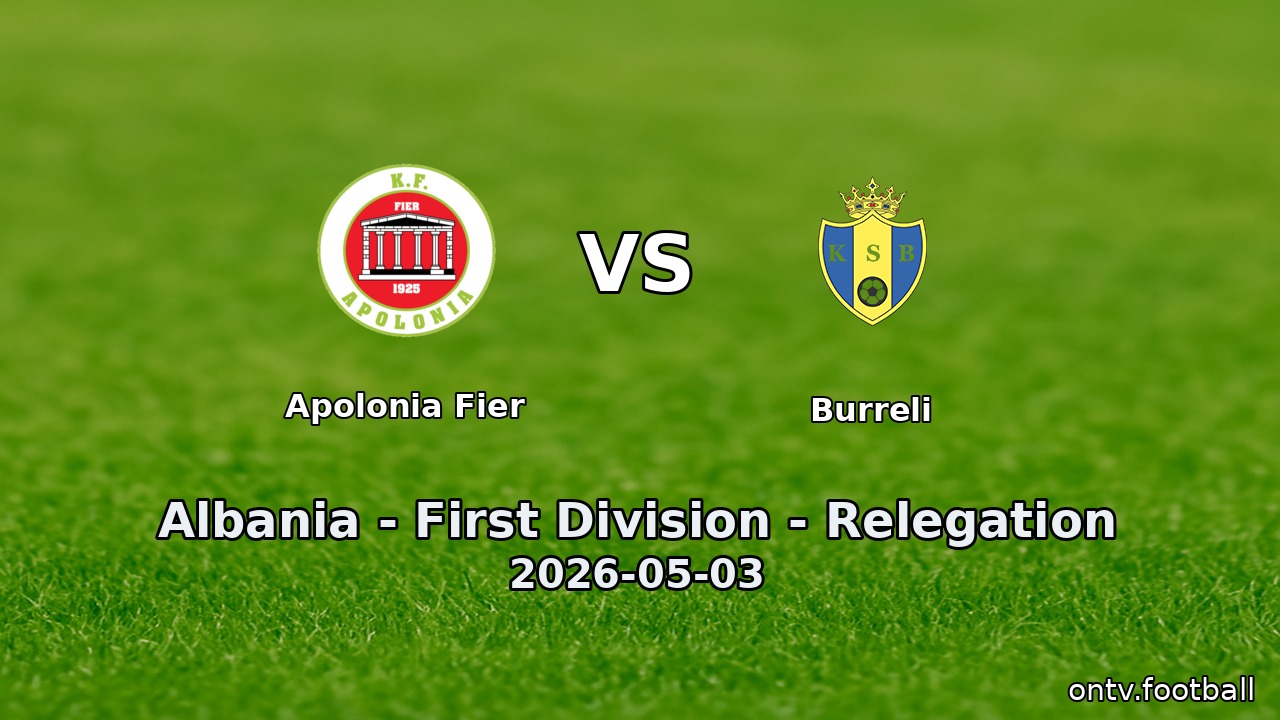 Apolonia Fier vs Burreli