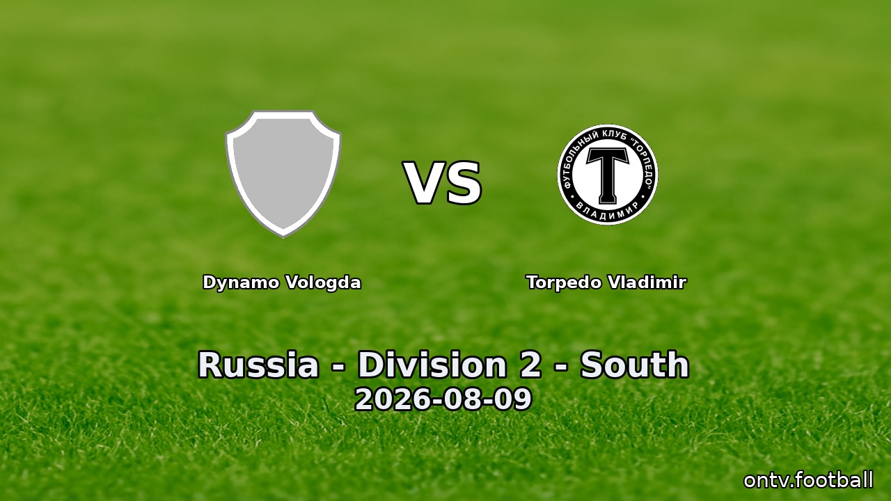 Dynamo Vologda vs Torpedo Vladimir