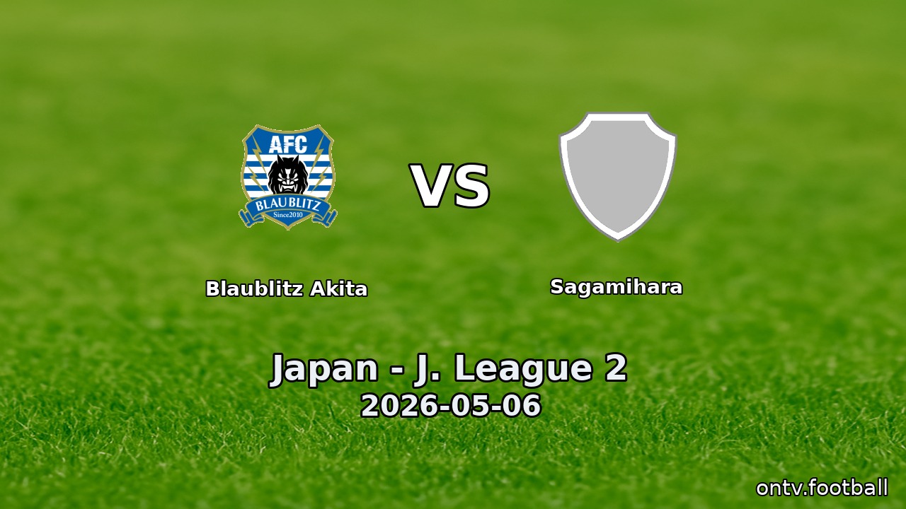 Blaublitz Akita vs Sagamihara