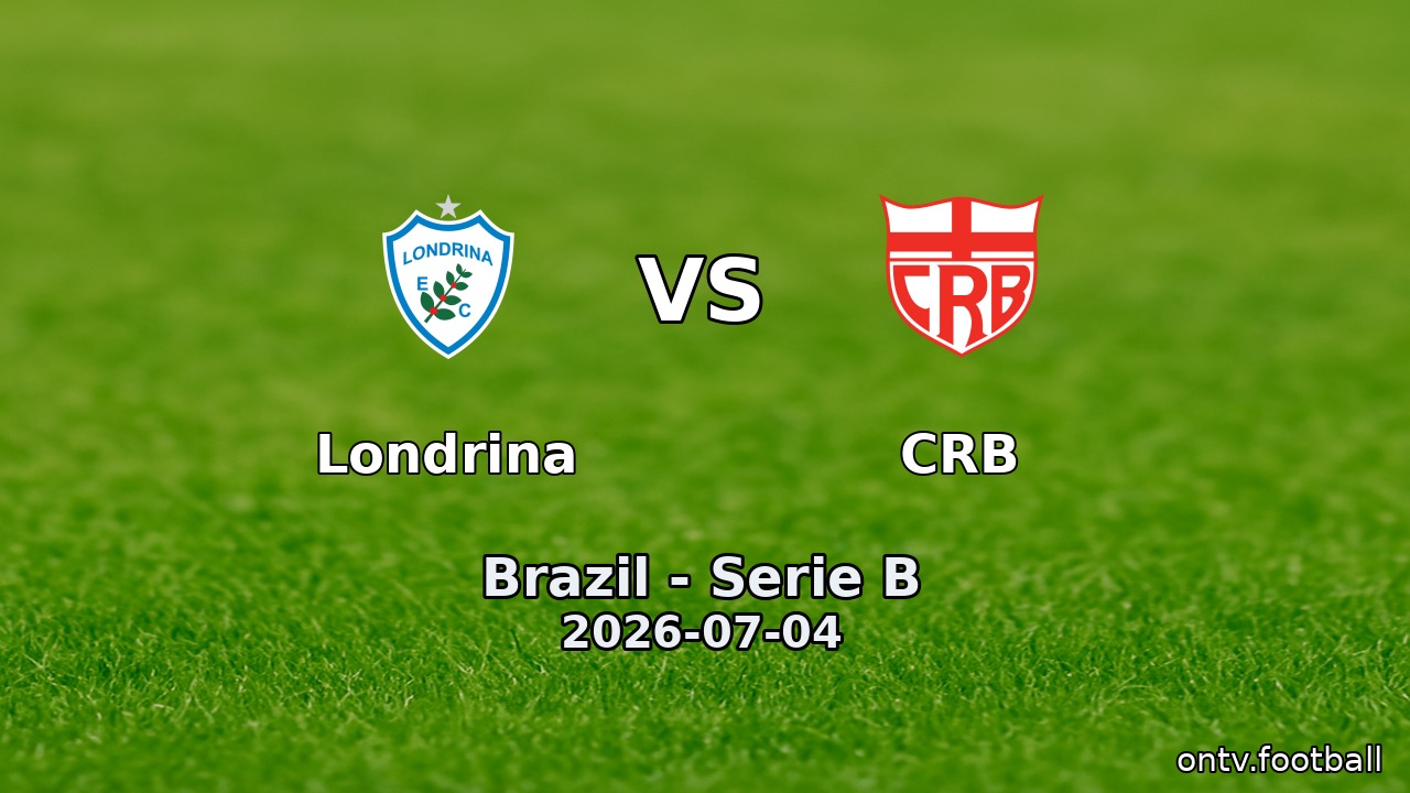 Londrina vs CRB