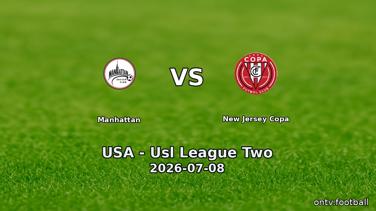 Manhattan vs New Jersey Copa