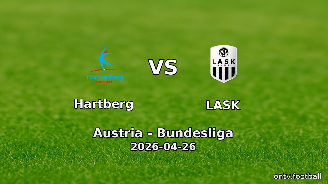 Hartberg vs LASK