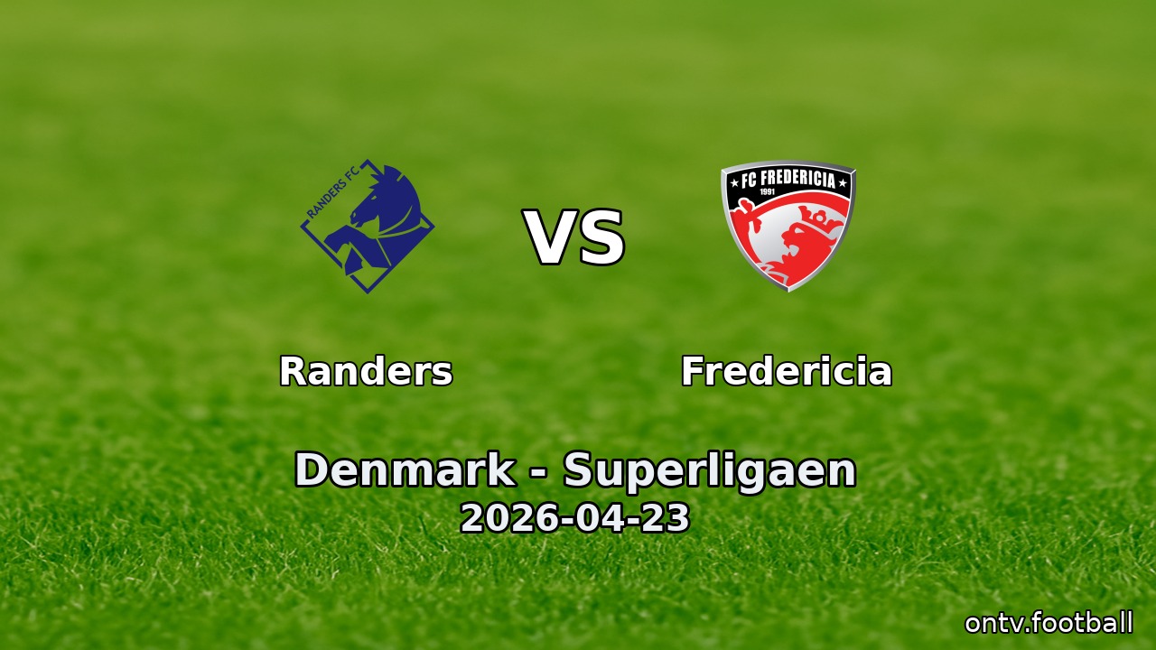 Randers vs Fredericia