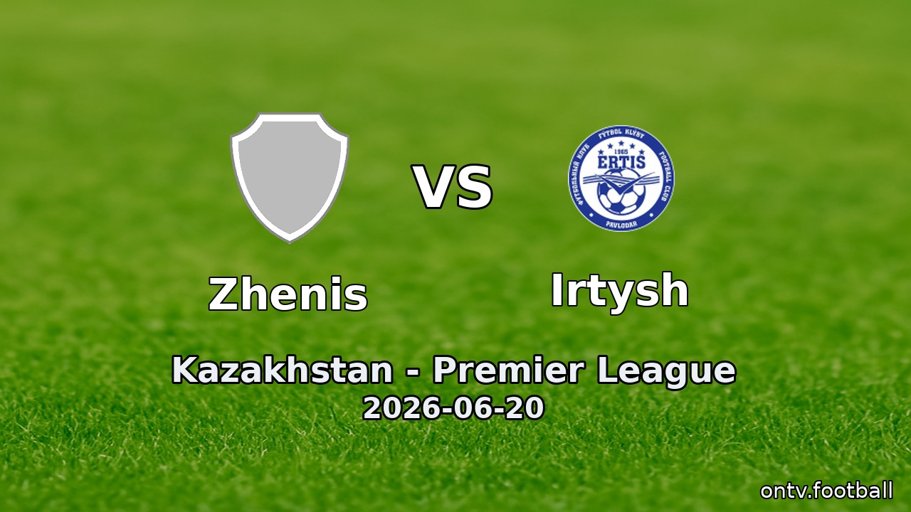 Zhenis vs Irtysh