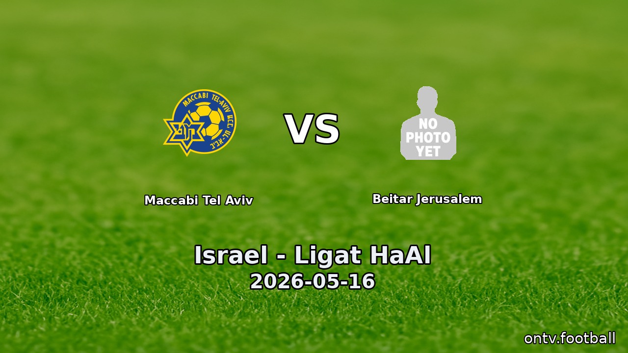 Maccabi Tel Aviv vs Beitar Jerusalem