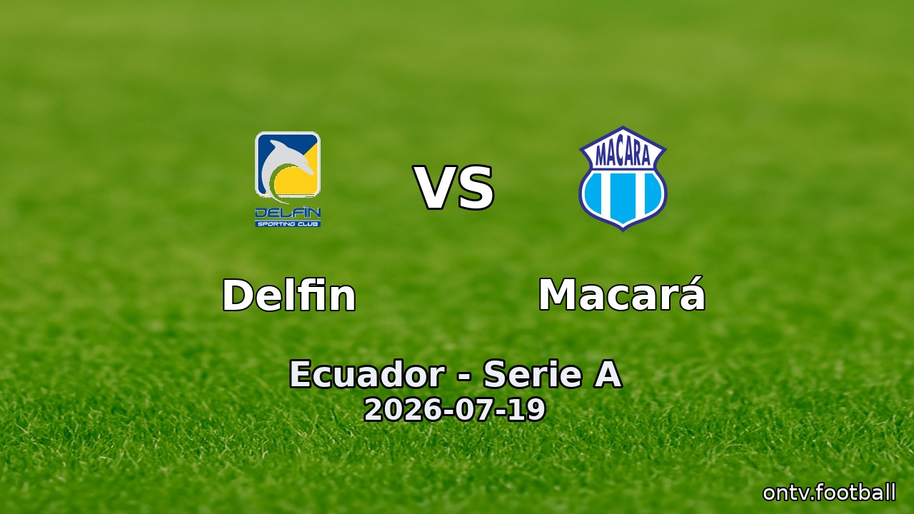 Delfin vs Macará