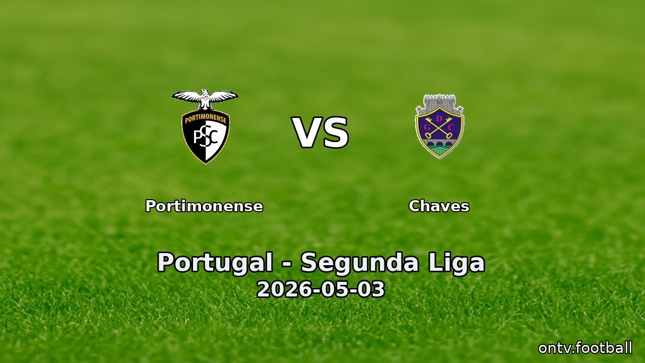 Portimonense vs Chaves