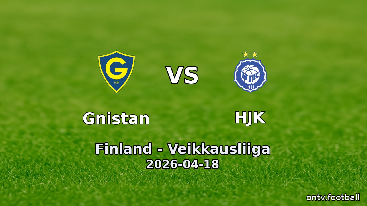 Gnistan vs HJK