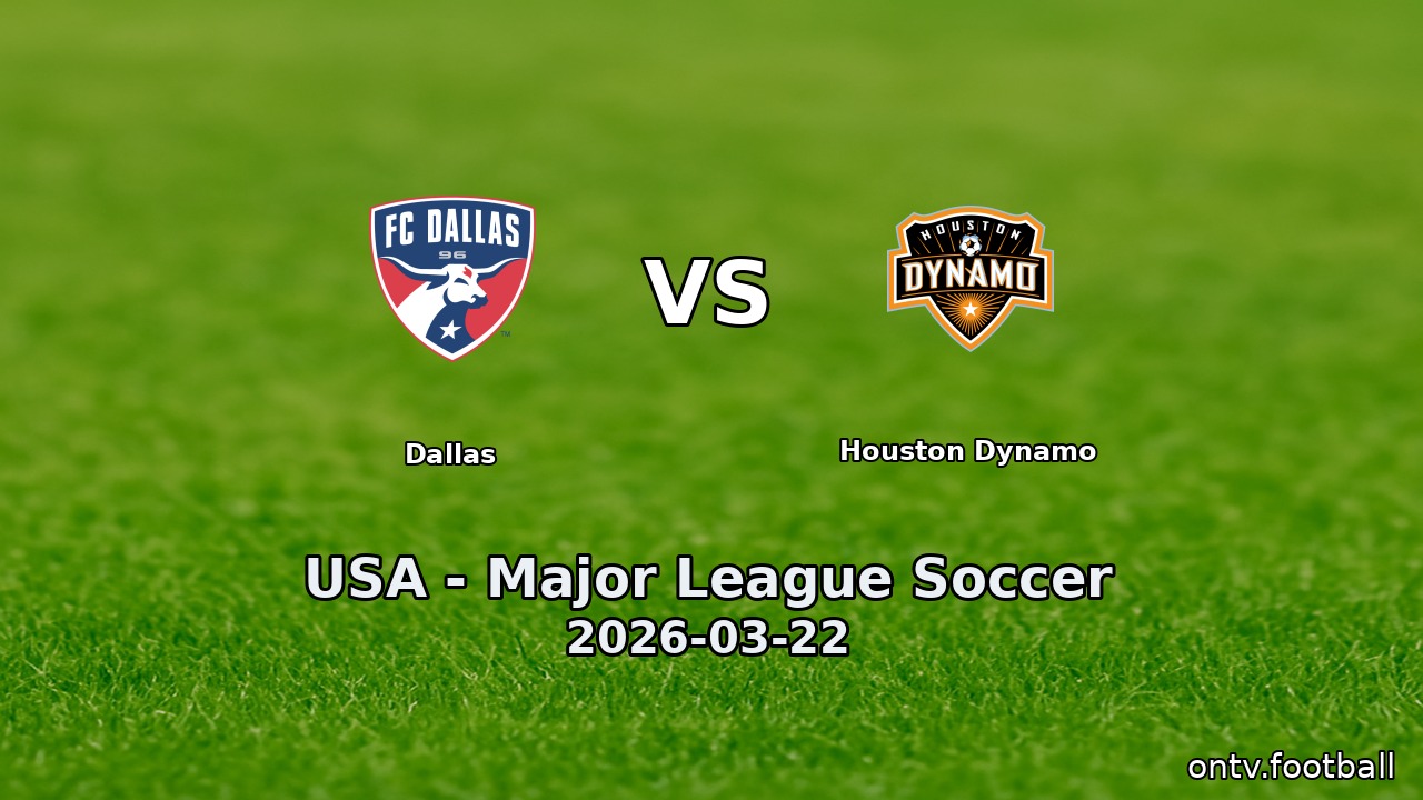 Dallas vs Houston Dynamo