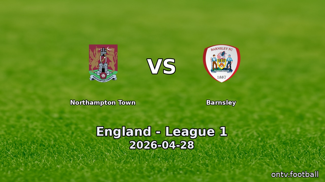 Northampton Town vs Barnsley