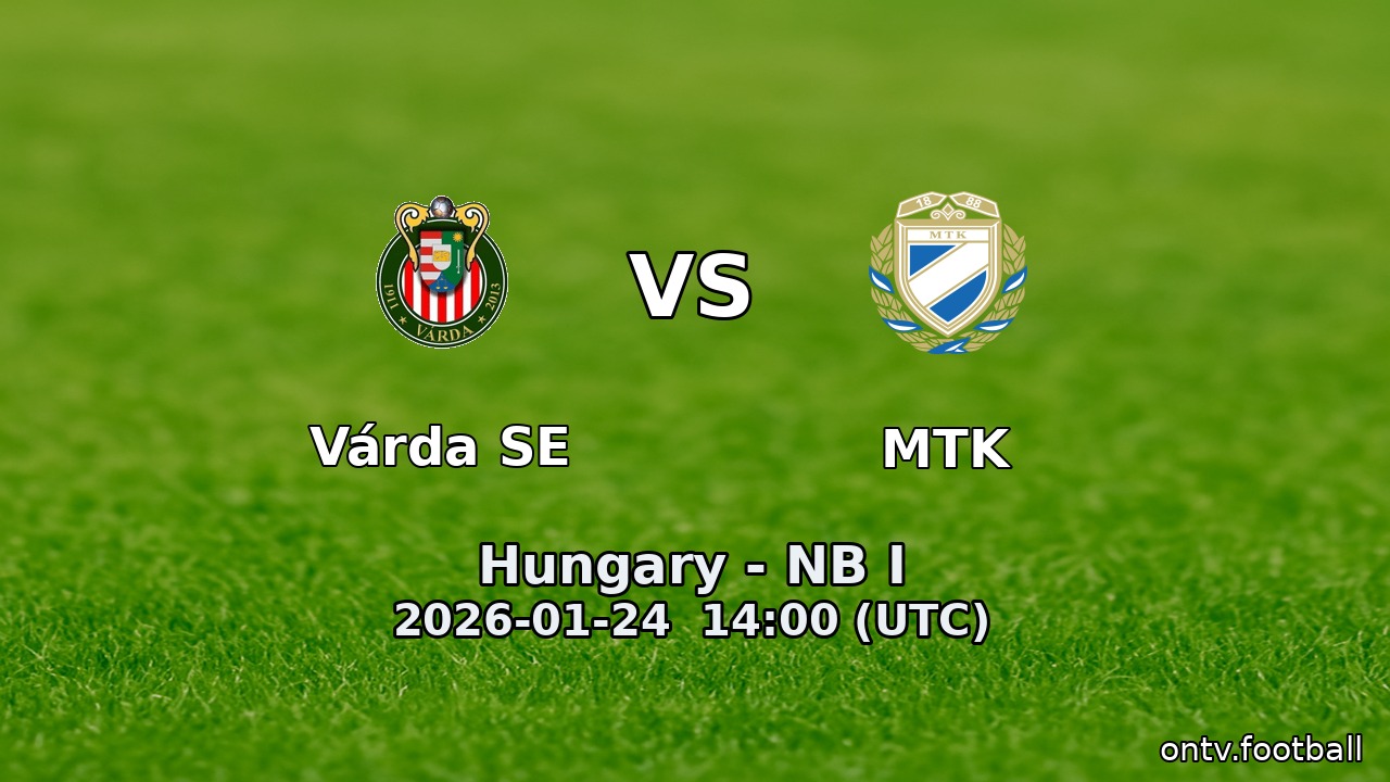 Várda SE vs MTK