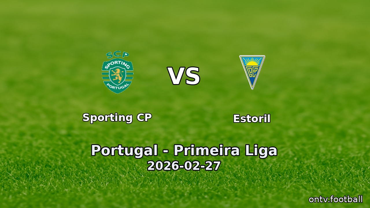 Sporting CP vs Estoril