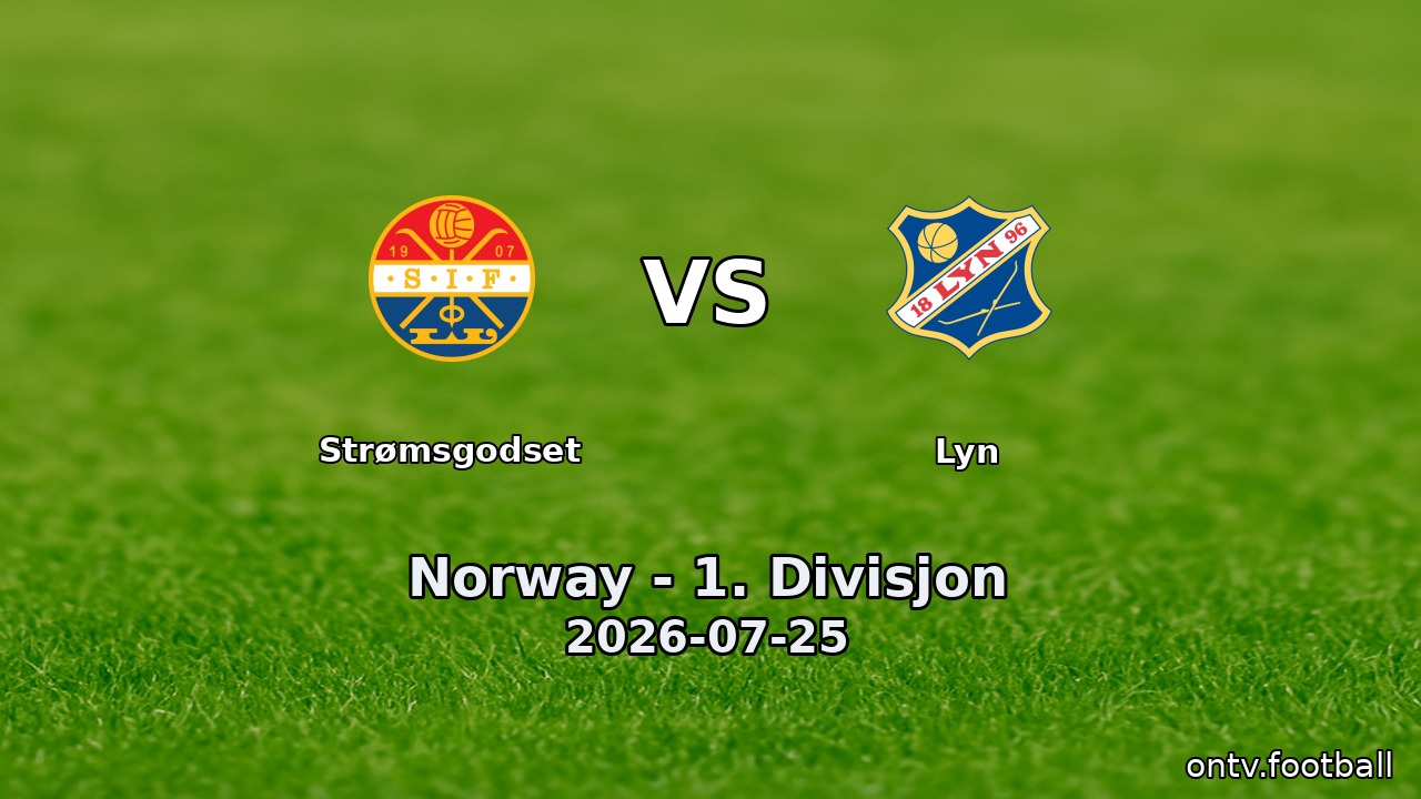 Strømsgodset vs Lyn