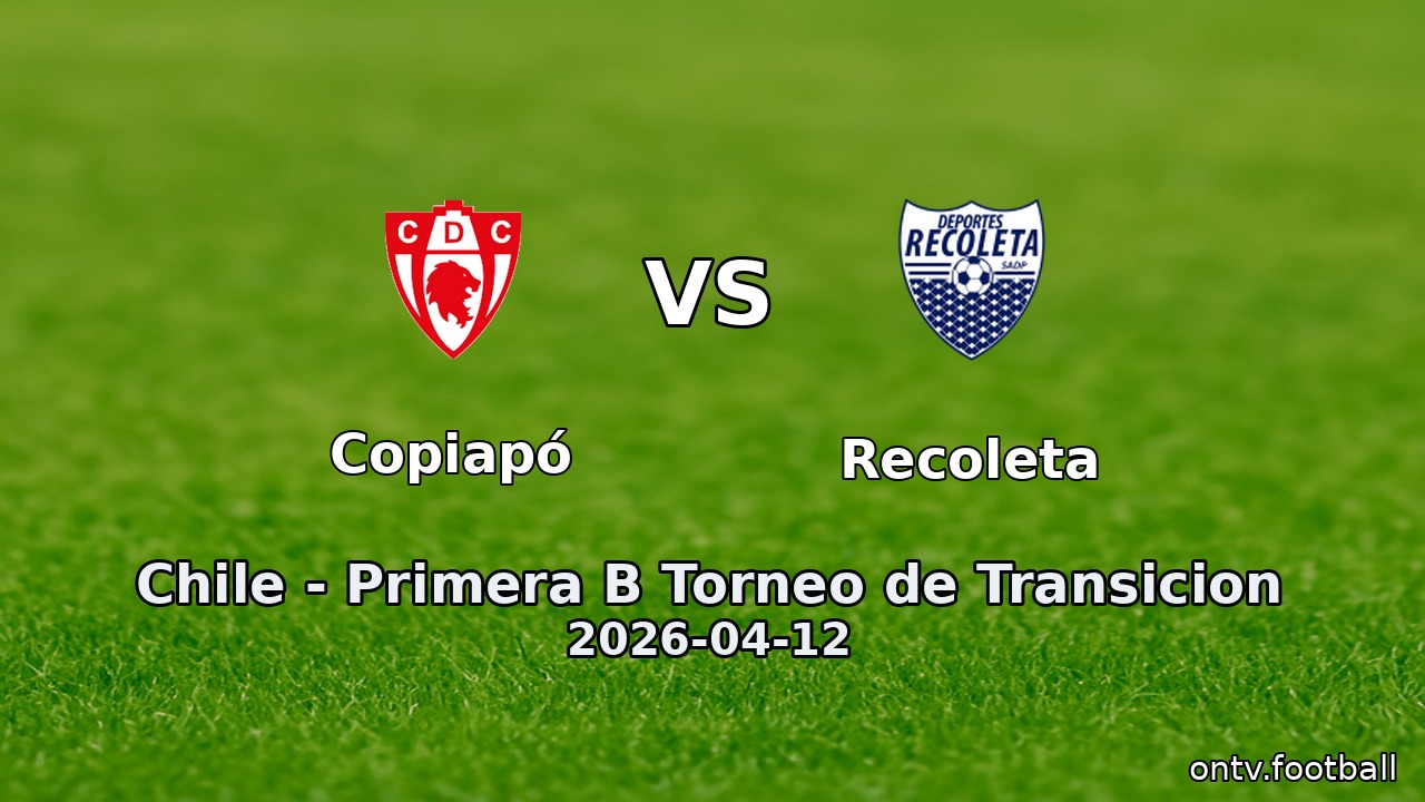 Copiapó vs Recoleta